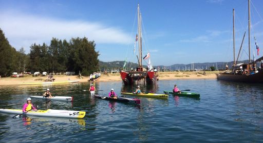 Kayaking Pittwater